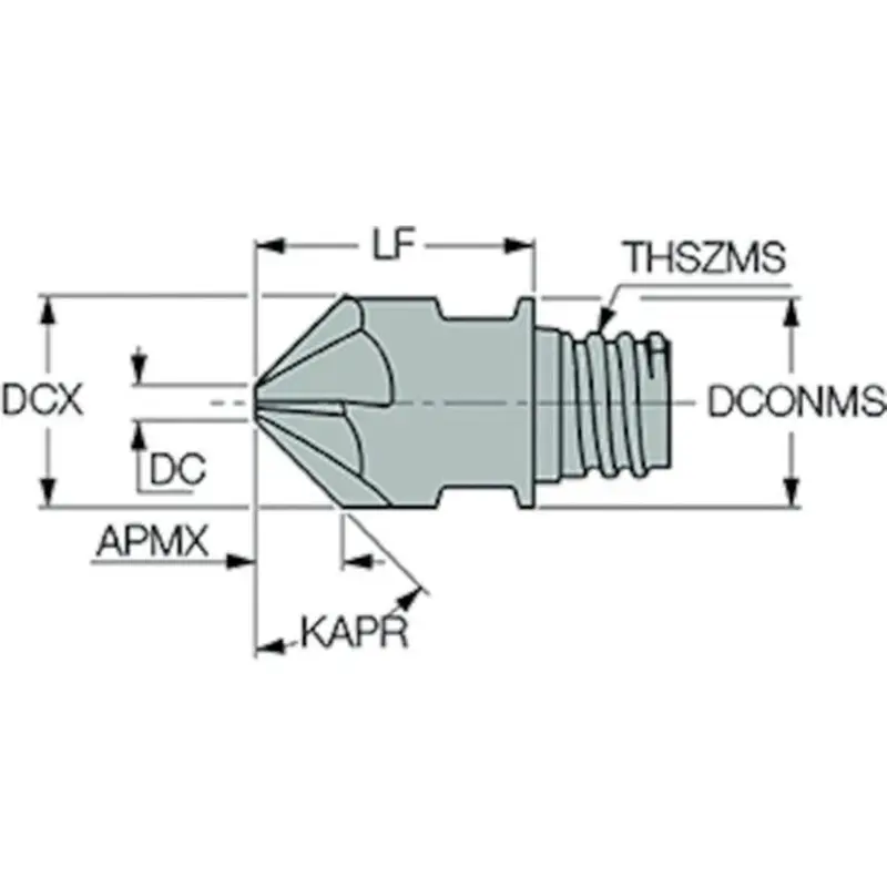 Iscar Multi Master Milling Inserts - MM ECF  | MSC Industrial Supply Co.