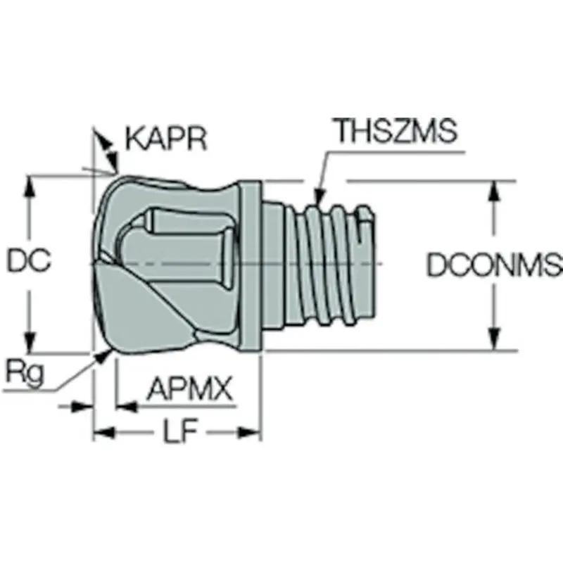 Iscar Multi Master Milling Inserts - MM FF  | MSC Industrial Supply Co.