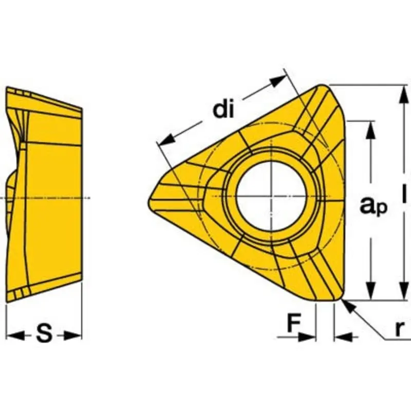 Iscar TDKT-PDR Inserts  | MSC Industrial Supply Co.