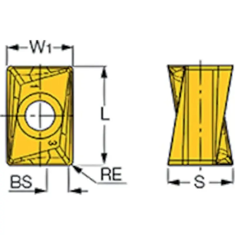 Iscar ANKX-PNTR Inserts  | MSC Industrial Supply Co.