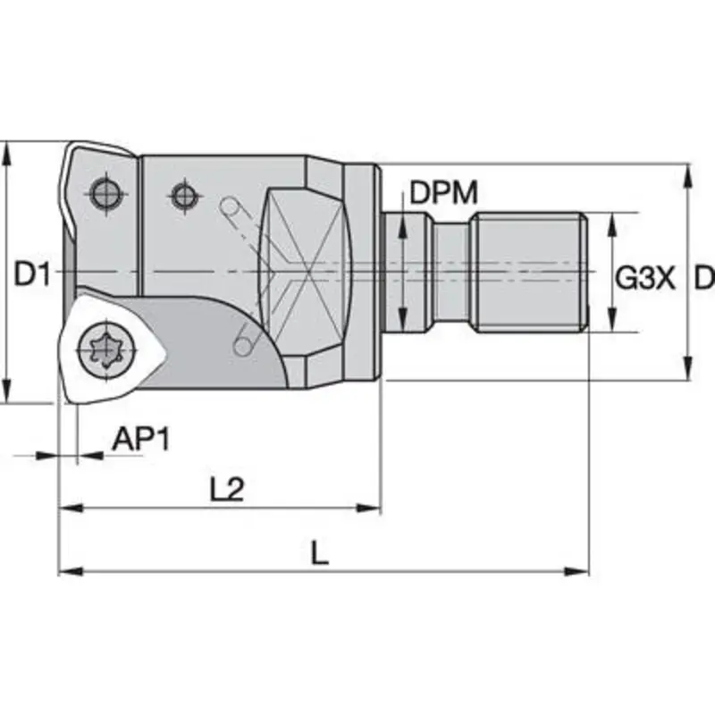 Kennametal KSWM KenFEED High-Feed Screw-On End Mills  | MSC Industrial Supply Co.