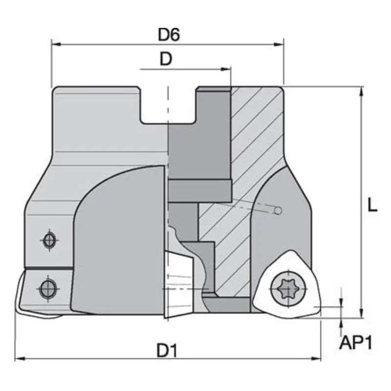 Kennametal KSWM KenFEED High-Feed Shell Mills  | MSC Industrial Supply Co.