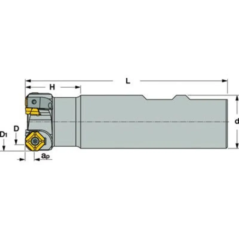 Iscar Dove IQ ESY Mill 845 Line 50 Shoulder Milling Bodies  | MSC Industrial Supply Co.