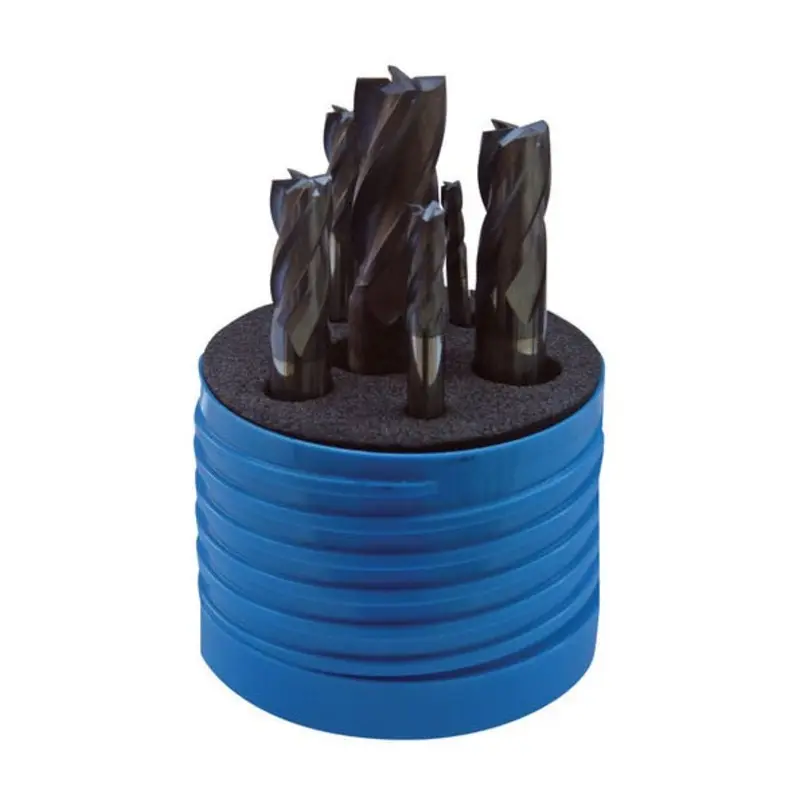 Hertel Solid Carbide 2 Flute End Mill Sets  | MSC Industrial Supply Co.