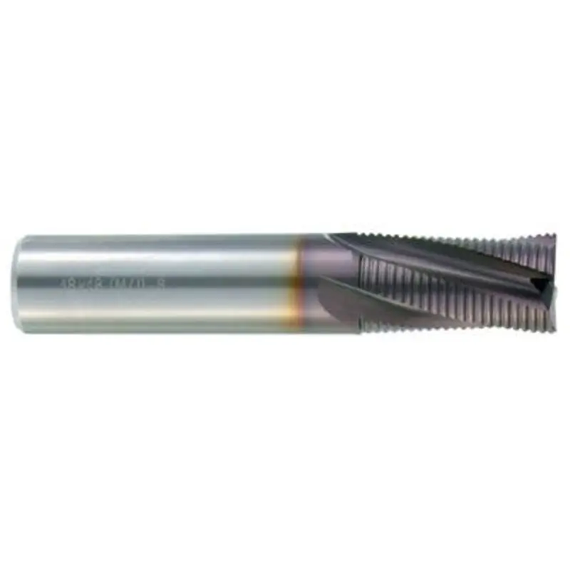 Hertel TiAlN Coated Solid Carbide Roughing End Mills - Metric  | MSC Industrial Supply Co.