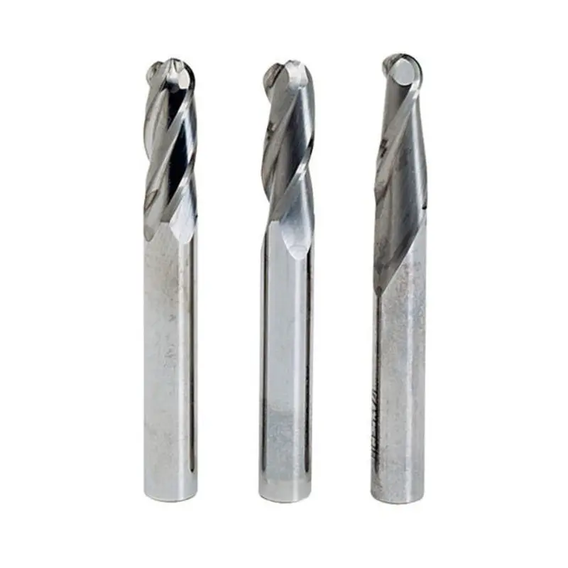 Hertel Carbide 3 Flute Ball Nosed End Mills - Metric  | MSC Industrial Supply Co.