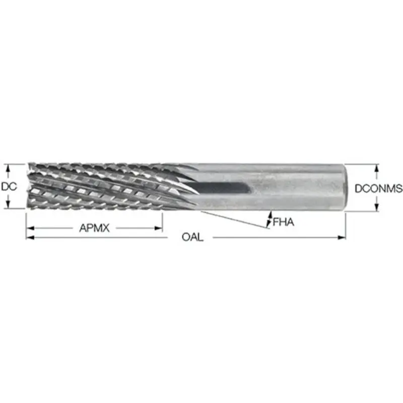 Iscar Carbide End Mills for Composites  | MSC Industrial Supply Co.