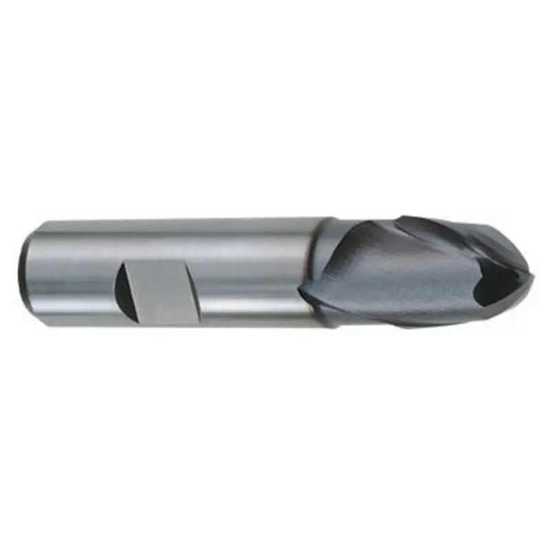 Hertel 10mm 2 Flute HSS-E TiAlN Ball Nose Slot Drill