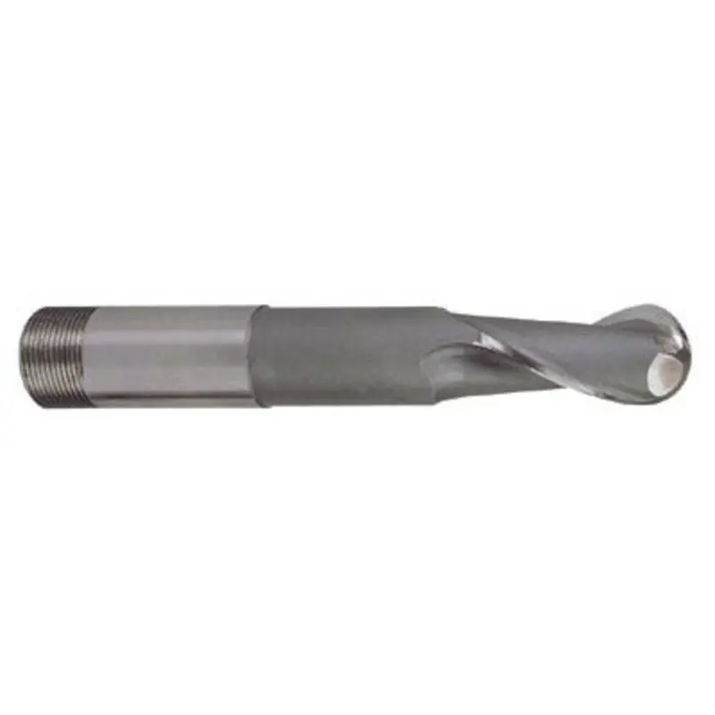 Interstate 17mm 2 Flute M2 HSS Screwed Skank Long Ball Nose Slot Drill
