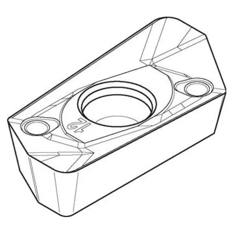 Kennametal EDCT140408PDERGD KC725M Indexable Milling Insert