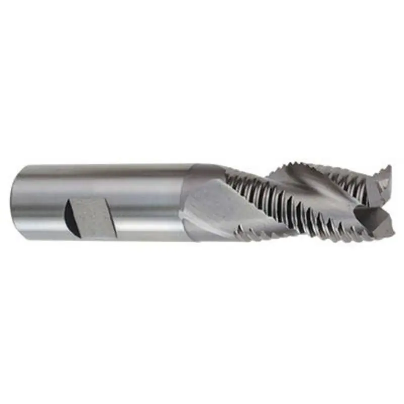 Hertel 10mm 3 Flute HSS-E Coarse Pitch Roughing End Mill
