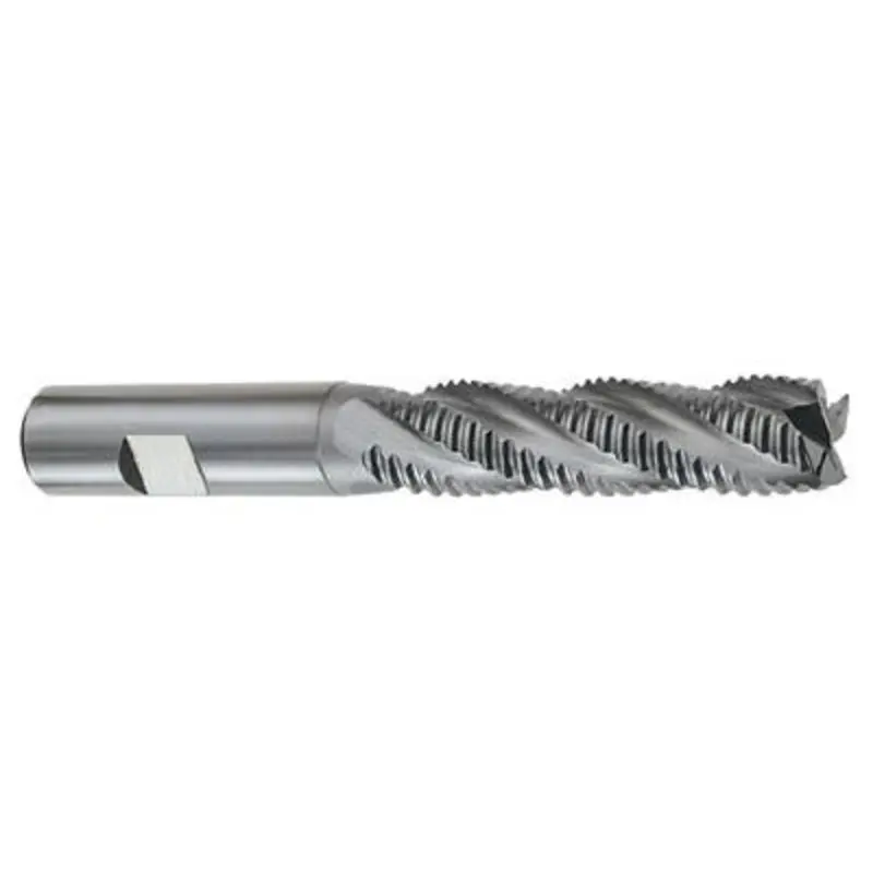 Hertel 12mm 4 Flute HSS-E Coarse Pitch Long Roughing End Mill