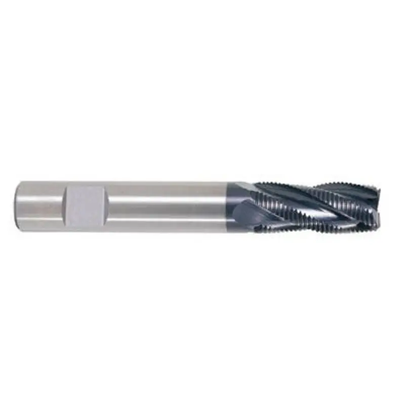 Hertel 10mm 4 Flute AlCrN Fine Pitch Roughing Long End Mill
