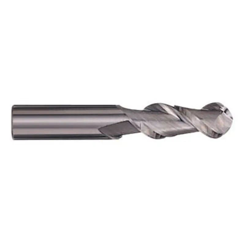 Hertel 10mm 2 Flute Carbide 50 Ball Nose End Mill