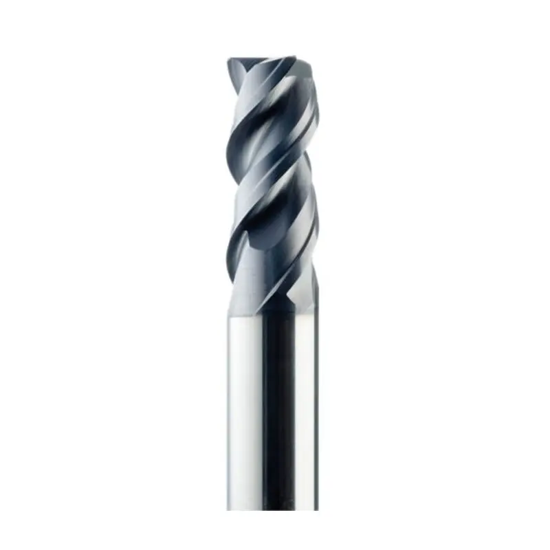 SGS Carbide Carbide 3 Flute 4mm Ti-Namite-A Solid Carbide High Performance End Mill