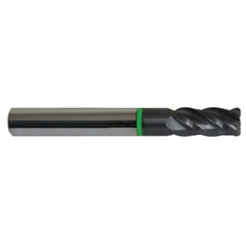 Hertel 10mm 4 Flute Carbide TiN AlOx Duplex and Steel Alloy End Mill