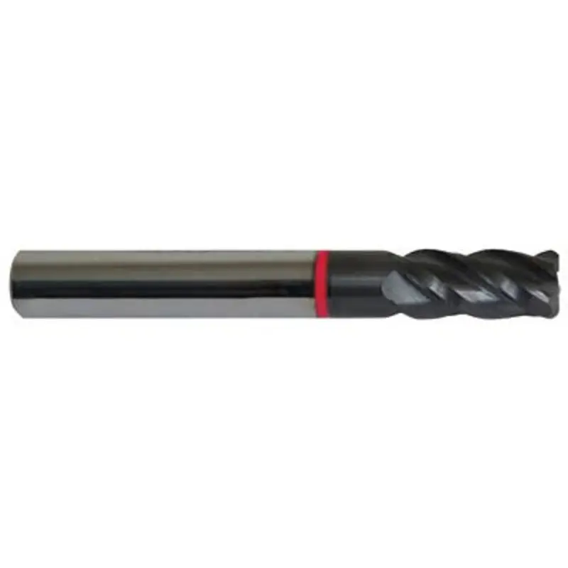Hertel 10mm 4 Flute Carbide TiN AlOx Inconel and Heat Resistant Alloy End Mill