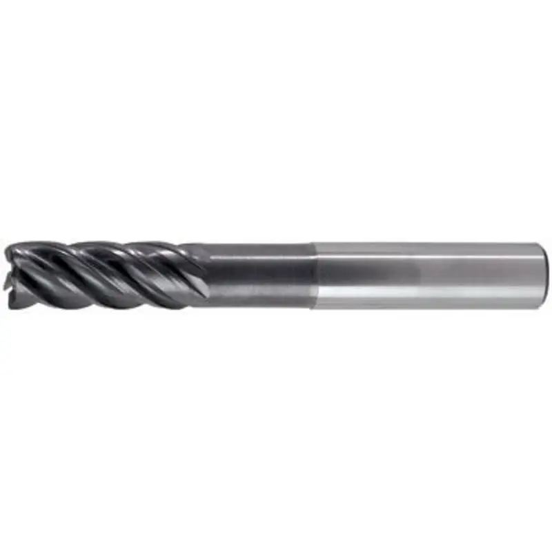 Kennametal 8mm R0.5 KC643M 5 Flute Carbide High Performance End Mill Harvi II