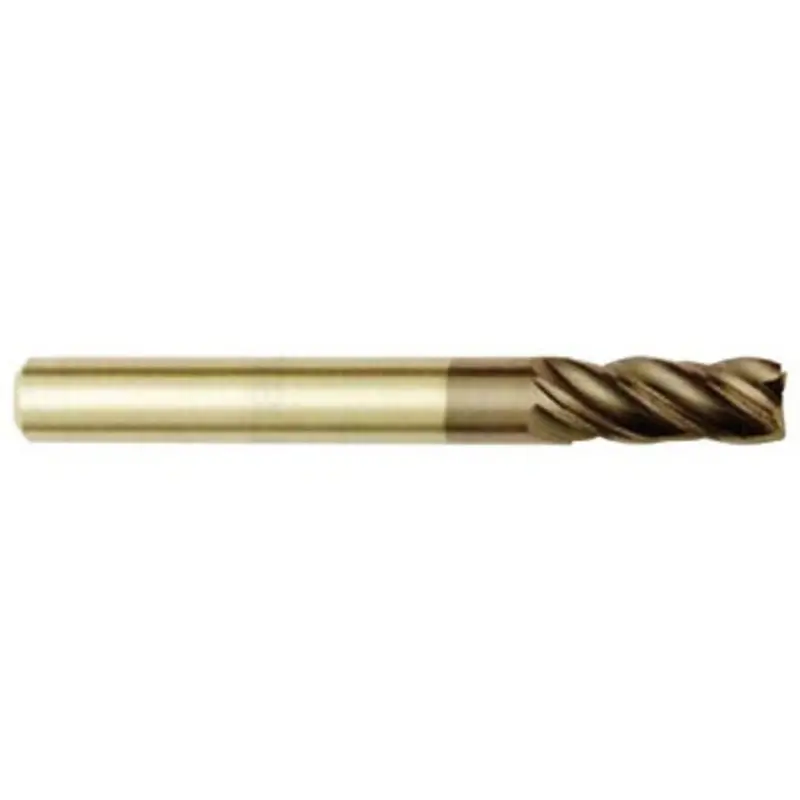 Hertel 10 x 1.5mm Rad 4 Flute TiAlN Silent Radius Carbide End Mill