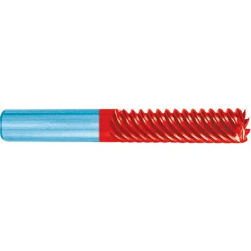Guhring 10mm 6 Flute nano-Si Coated Solid Carbide End Mill 3716