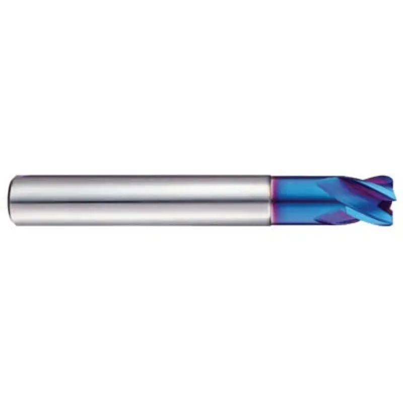 Hertel 1mm 4 Flute AlCrN Blue Coated Carbide Stub End Mill