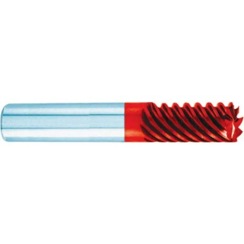 Guhring 10mm 6 Flute nano-Si Coated Solid Carbide End Mill 3715