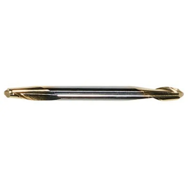 Hertel 1/16in 2 Flute Carbide TiN Ball Nose Double Ended End Mill