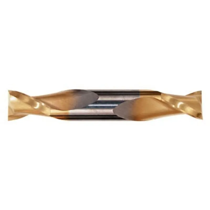Hertel 1/16in 2 Flute Carbide TiN Square Double Ended End Mill