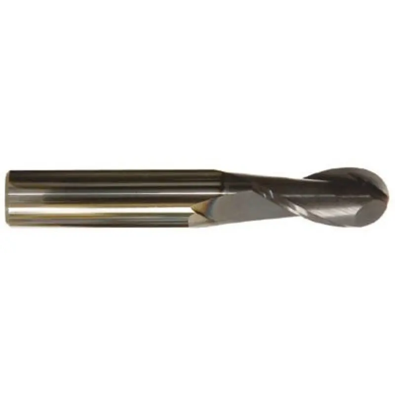 Kyocera SGS 1mm Series 3MB Ti-Namite-A 2 Flute Ball Nose Solid Carbide End Mill