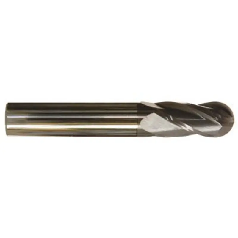 Kyocera SGS 1mm Series 1MB Ti-Namite-A 4 Flute Ball Nose Solid Carbide End Mill