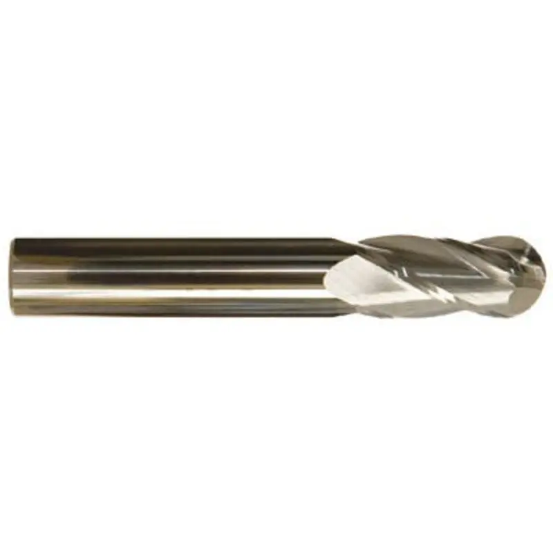 Kyocera SGS 1mm Series 1MB Uncoated 4 Flute Ball Nose Solid Carbide End Mill