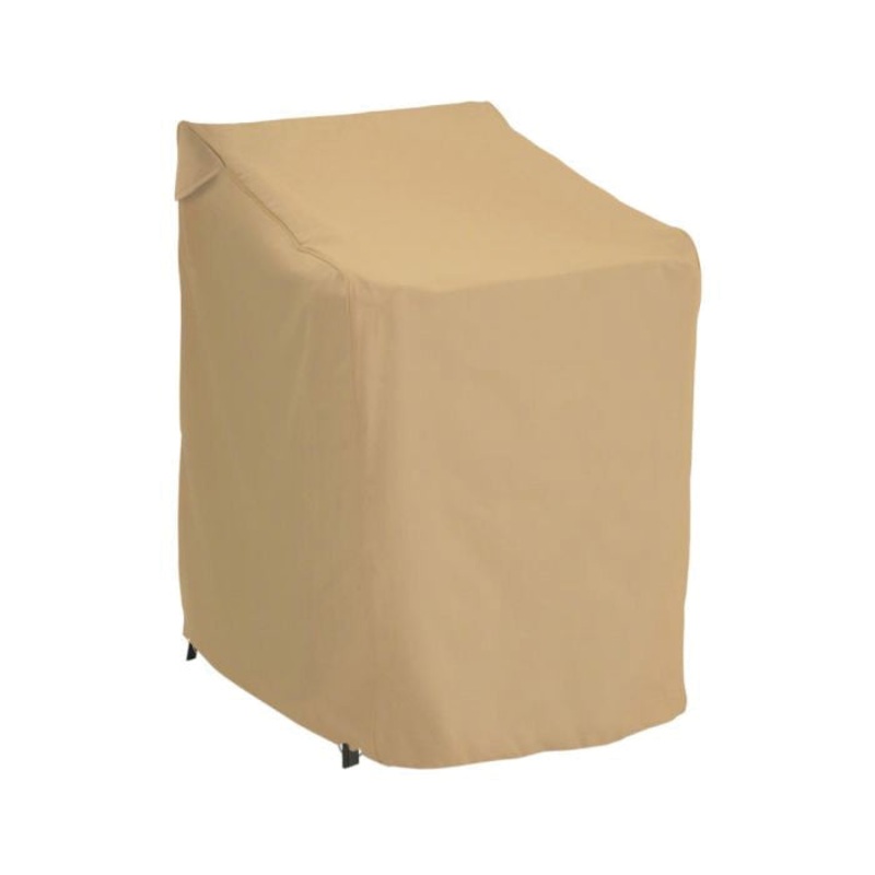 Classic Accessories Terrazzo 59952 Patio Adirondack Chair Cover, 32 in W, 32 in H, 34 in D, Polyester Fabric, Sand