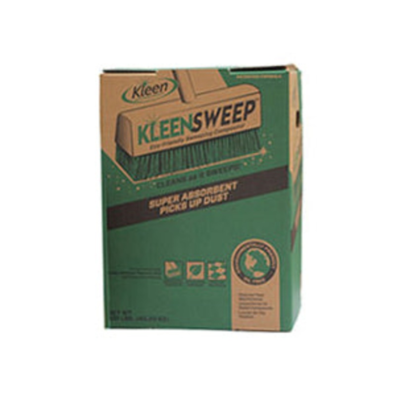 KLEENSWEEP 1814 Floor Sweeping Compound, 25 lb, Bag, Granular